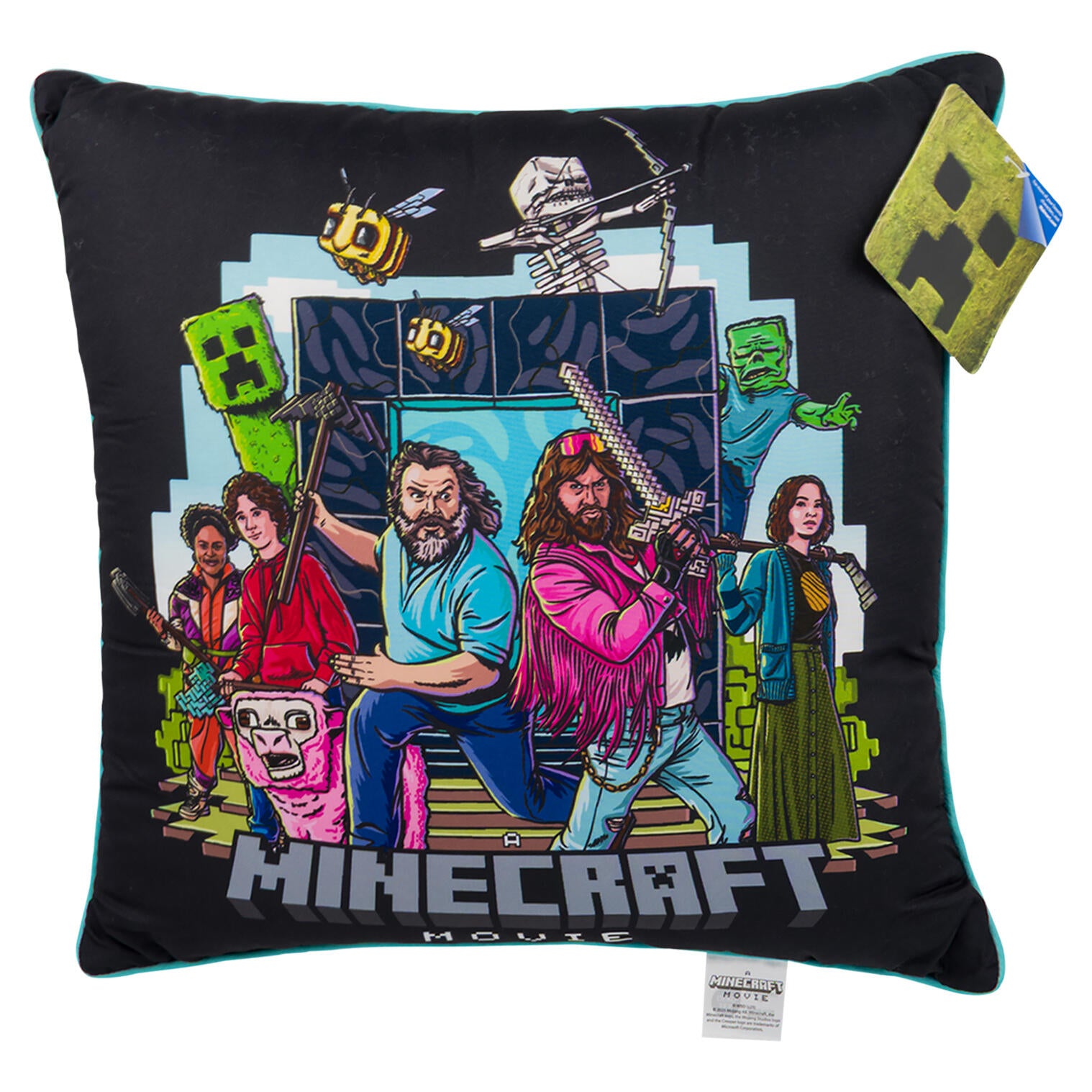 A Minecraft Movie Decorative Throw Pillow, 18"
