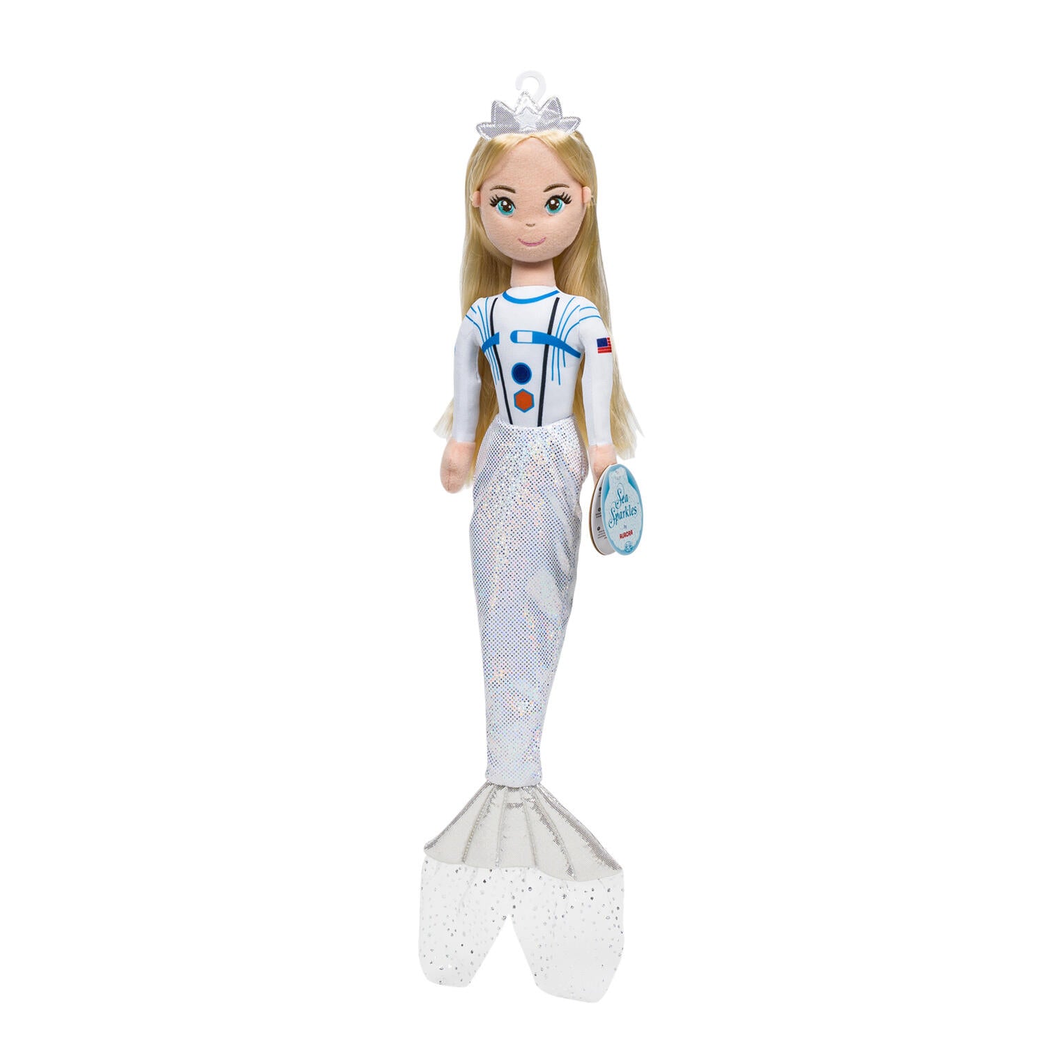 Aurora Sea Sparkles Crystal Sparkles Nova Plush, 18"