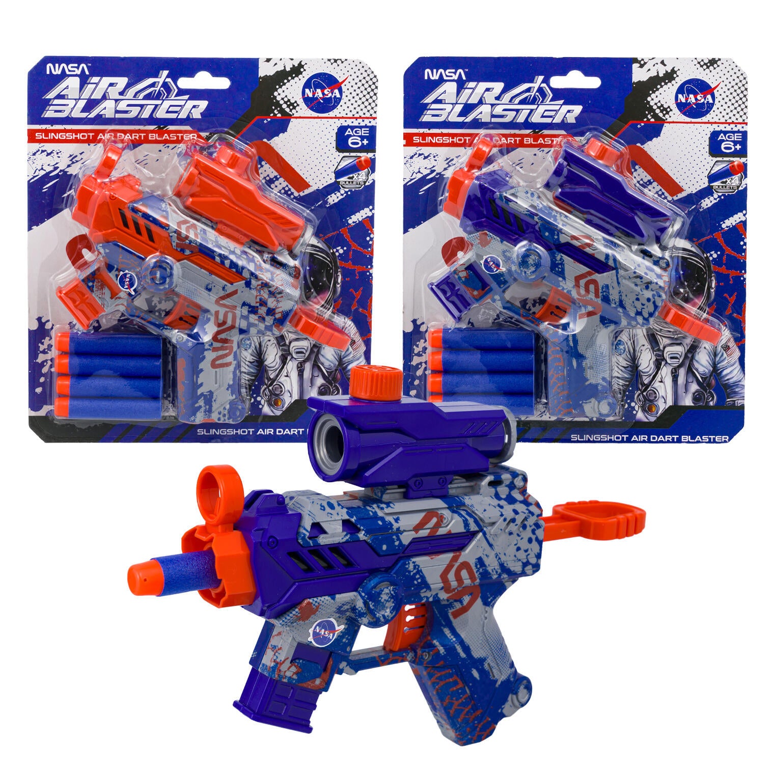 NASA Slingshot Air Dart Blaster, Assorted