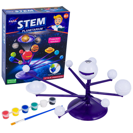 NASA STEM Planetarium Solar System Painting Kit