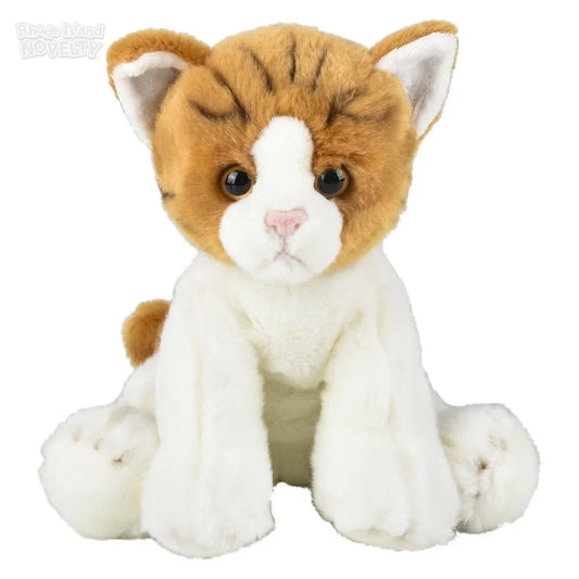 The Toy Network-12" Heirloom Floppy Striped Cat--Legacy Toys
