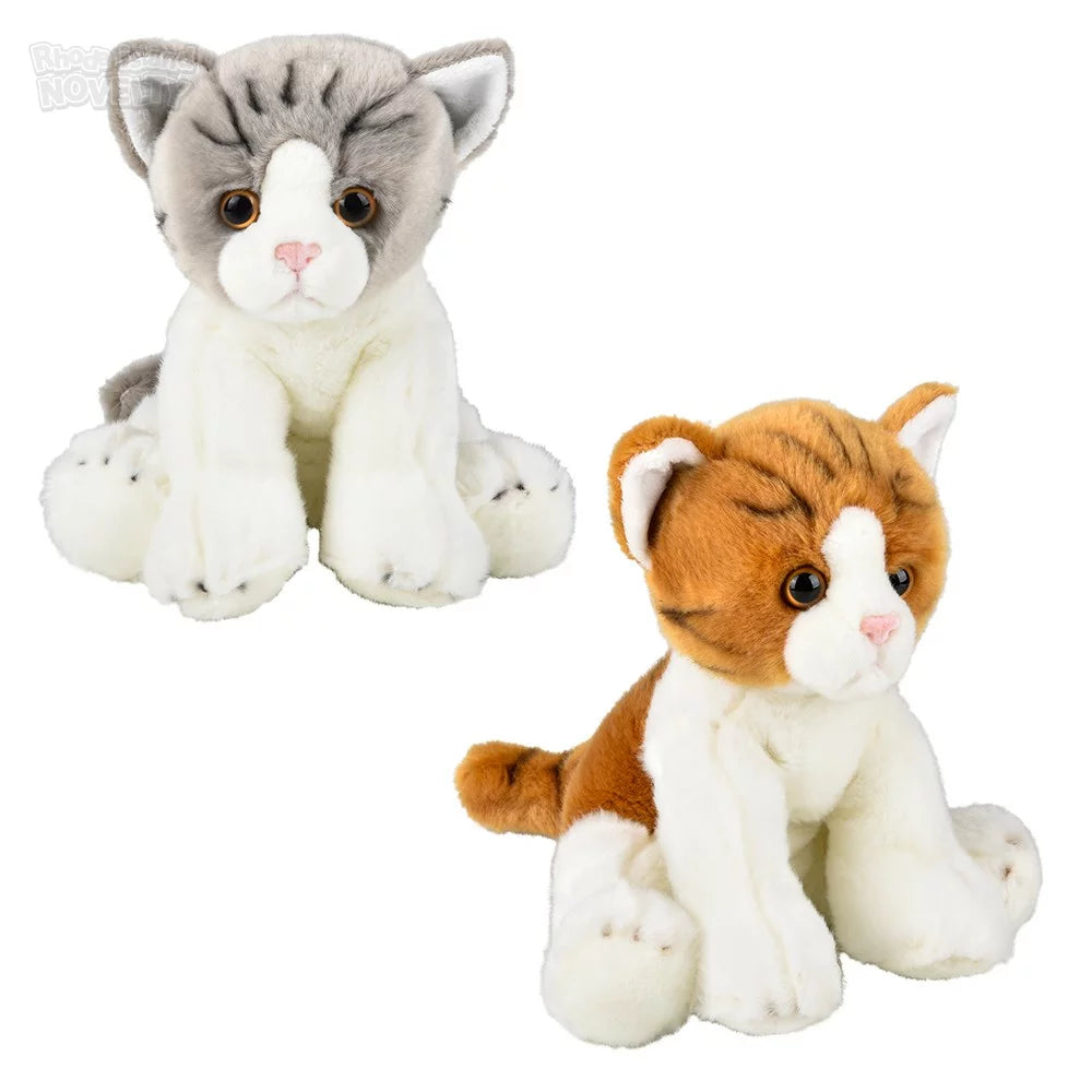 The Toy Network-12" Heirloom Floppy Striped Cat--Legacy Toys