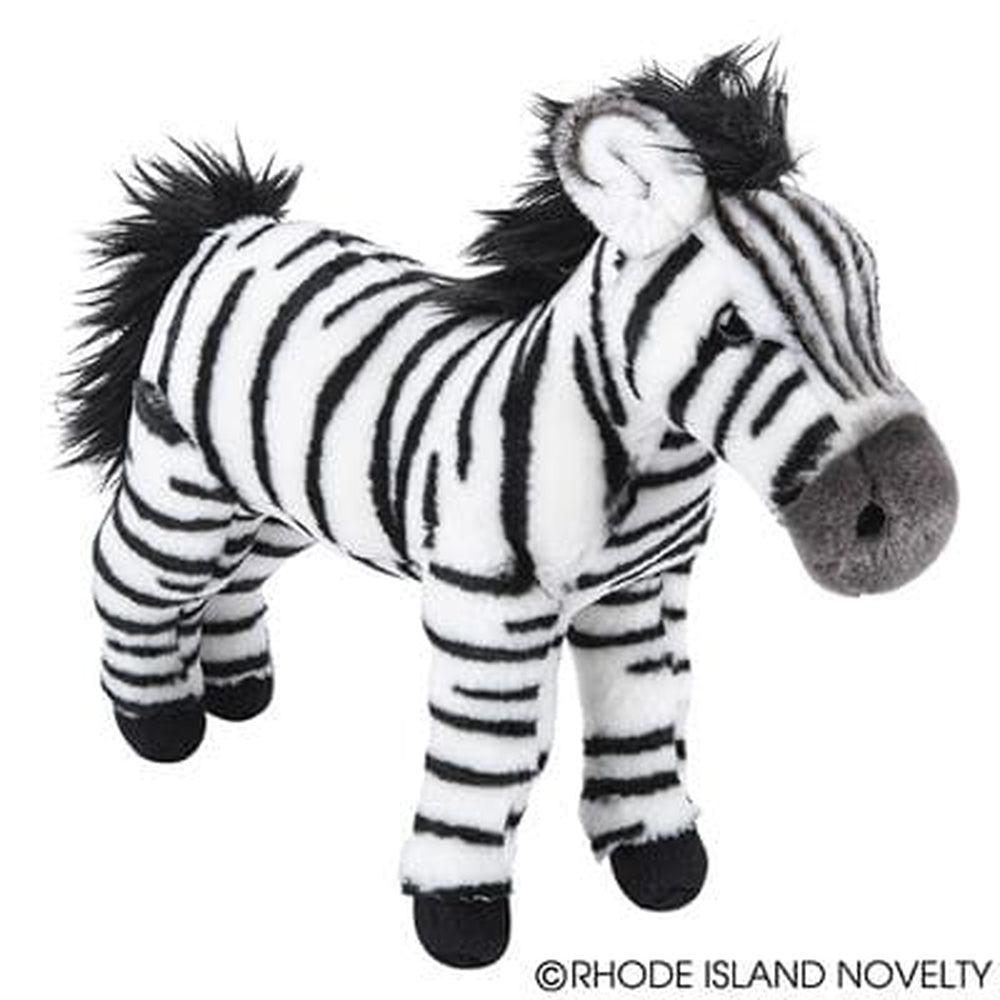 The Toy Network-12" Heirloom Standing Zebra-AP-HLSZE-Legacy Toys