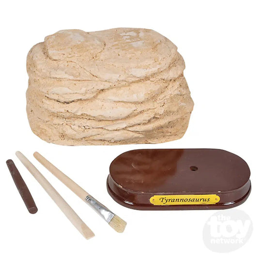 The Toy Network-6.5" Dinosaur Skull Excavation Dig Kit T-Rex-AM-EXDTX-Legacy Toys