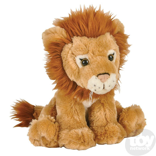 The Toy Network-8" Animal Den Lion Plush-AP-ADLIO-Legacy Toys