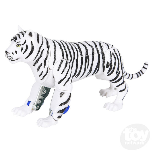 The Toy Network-White Tiger Robot Action Figure-AM-RSWTI-Legacy Toys