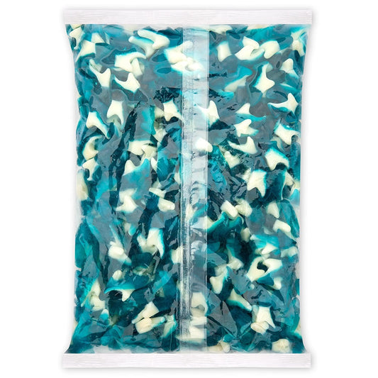 Albanese Confectionery-Blue Gummi Sharks 5 lb. Bag-50193-Legacy Toys