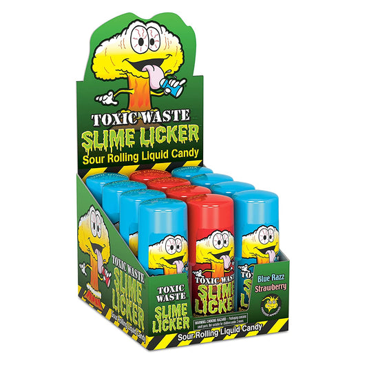 Albanese Confectionery-Toxic Waste Slime Licker Version 2.0 - 2 oz. Assorted Flavors-400720-Legacy Toys