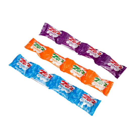 Albanese Confectionery-Zotz Strings - Blue Raspberry, Orange, Grape-0505-1-Single-Legacy Toys