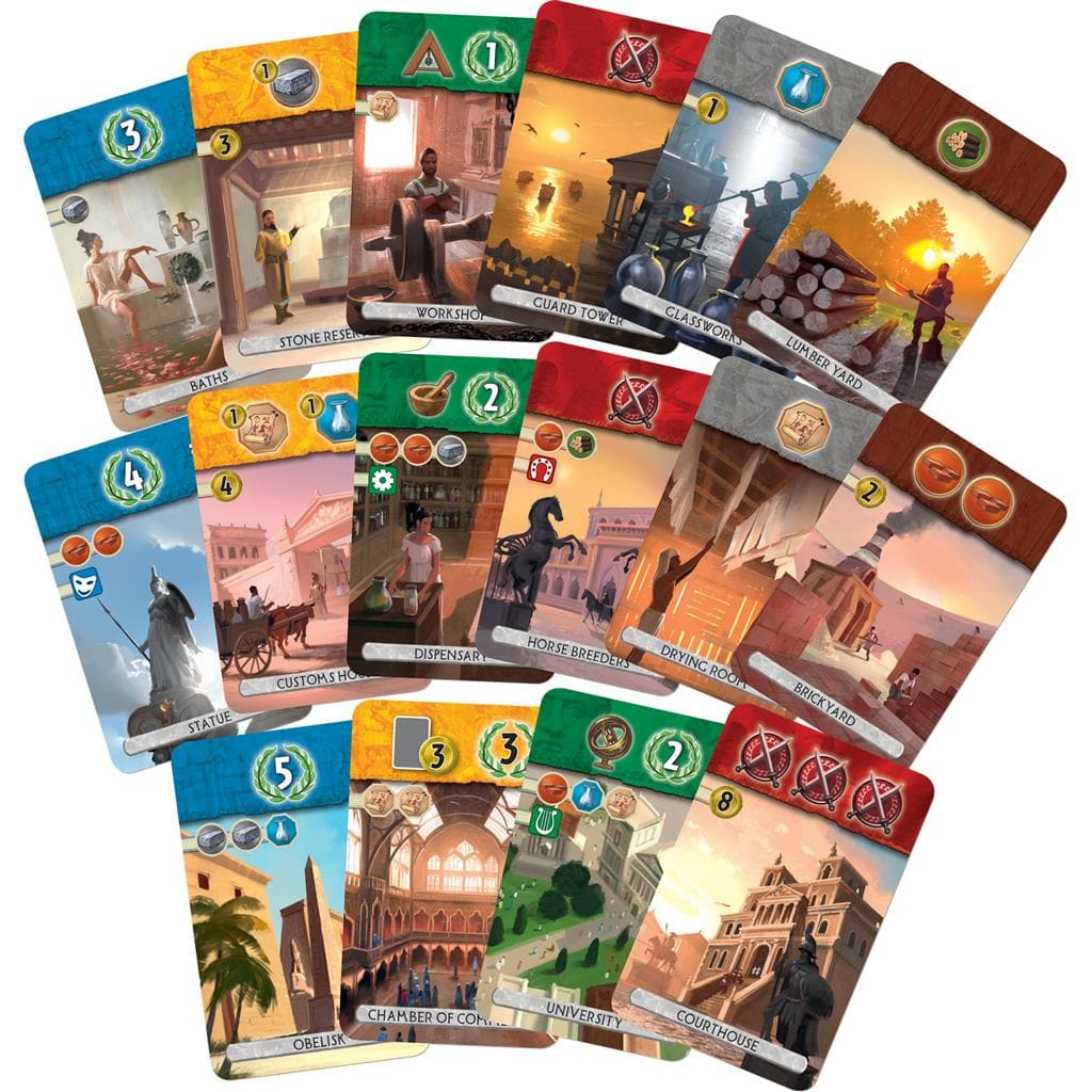 Asmodee-7 Wonders Duel-SEV07-Legacy Toys
