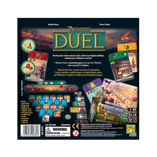 Asmodee-7 Wonders Duel-SEV07-Legacy Toys