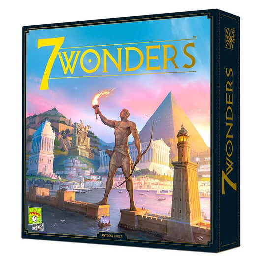 Asmodee-7 Wonders Game-SEV01-Legacy Toys