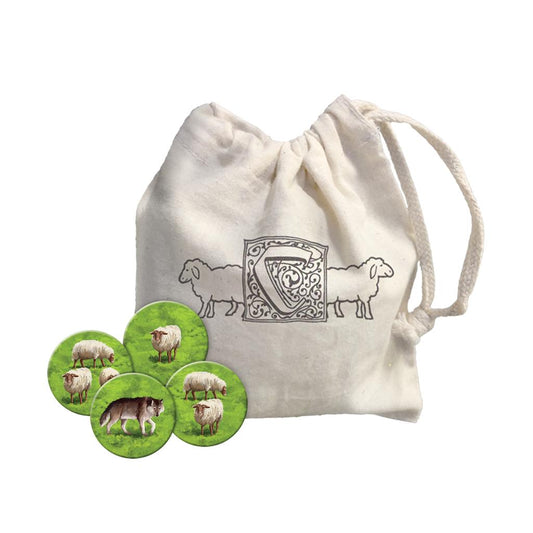 Asmodee-Carcassonne Expansion 9: Hills and Sheep-ZM7819-Legacy Toys
