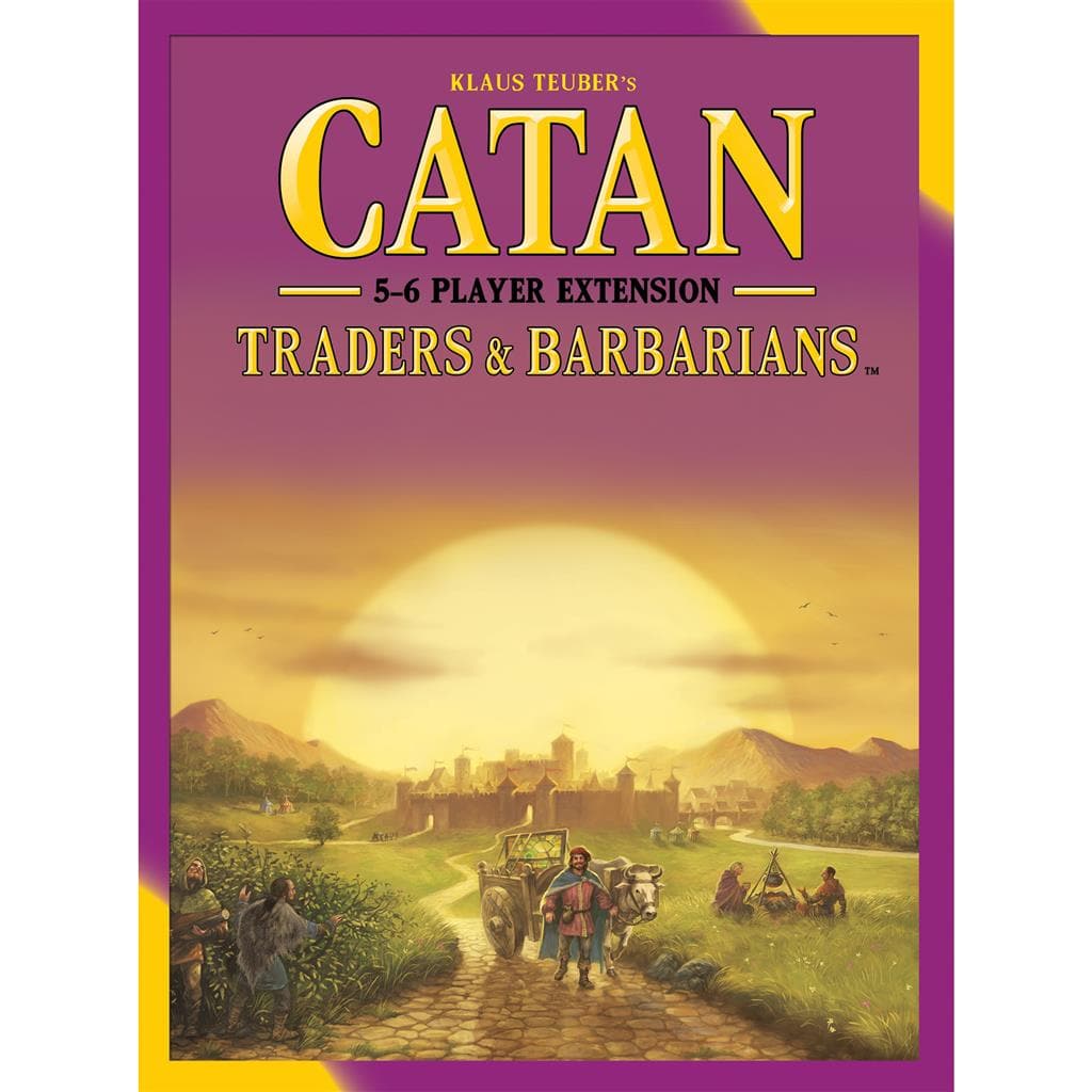 Asmodee-Catan - Traders & Barbarians 5-6 Player Extension-CN3080-Legacy Toys