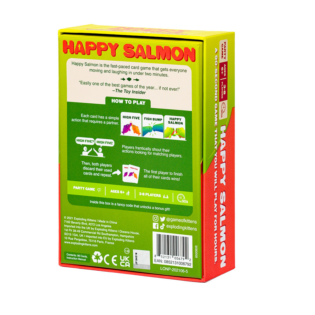 Asmodee-Happy Salmon-HS-CORE-1-Legacy Toys