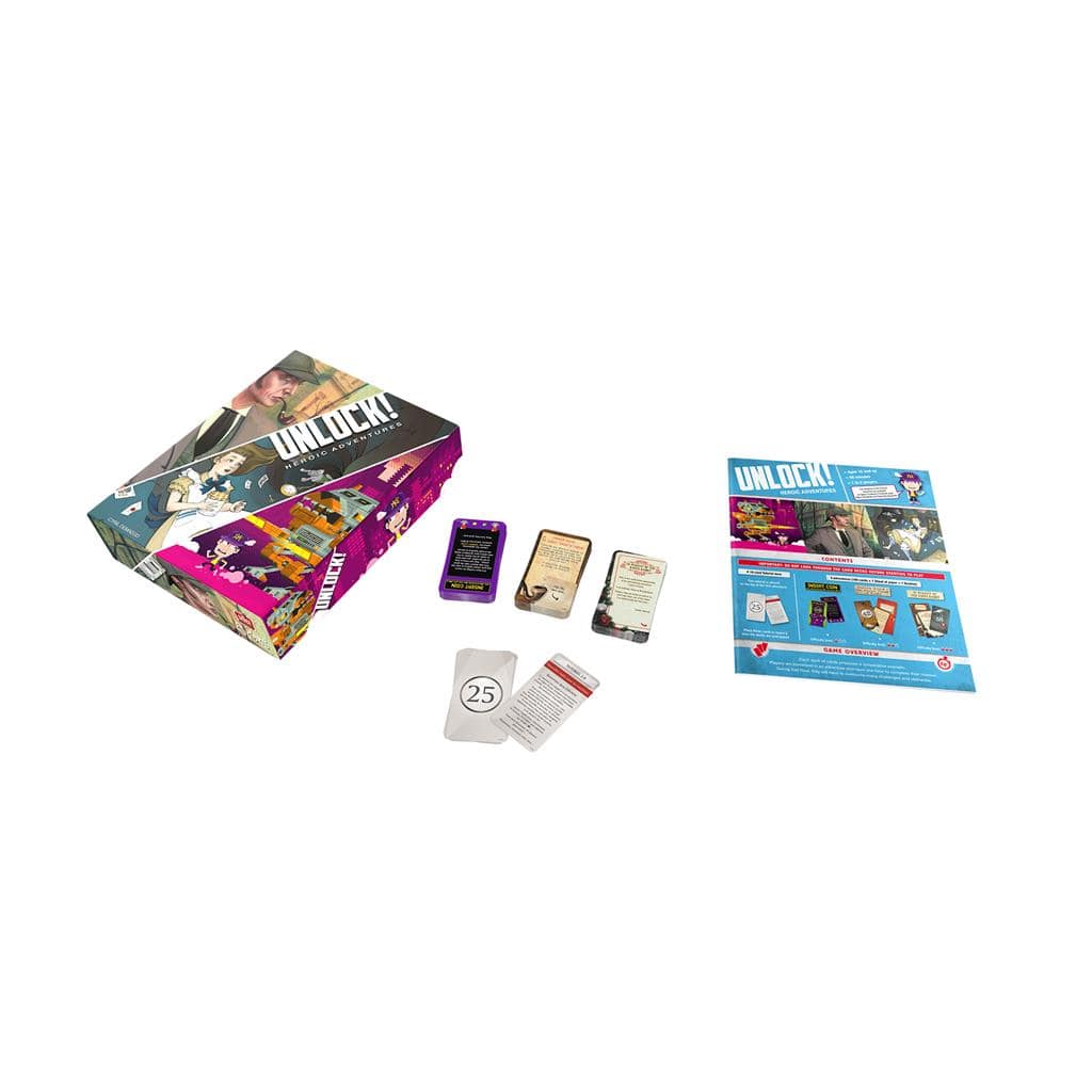 Asmodee-Unlock! - Heroic Adventures-UNL05-Legacy Toys