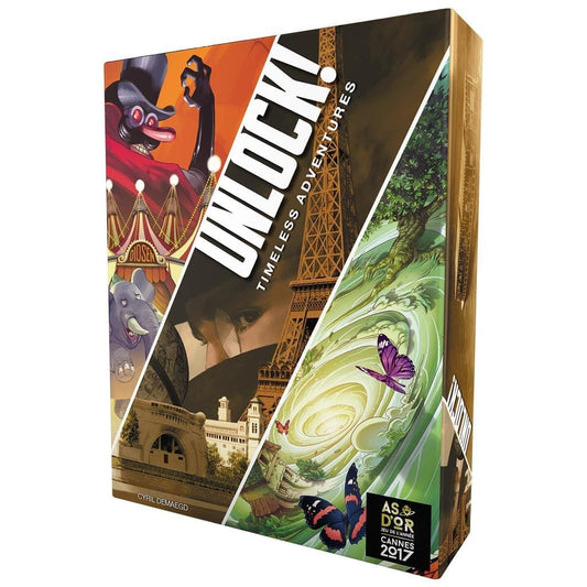 Asmodee-Unlock! - Timeless Adventures-UNL06-Legacy Toys