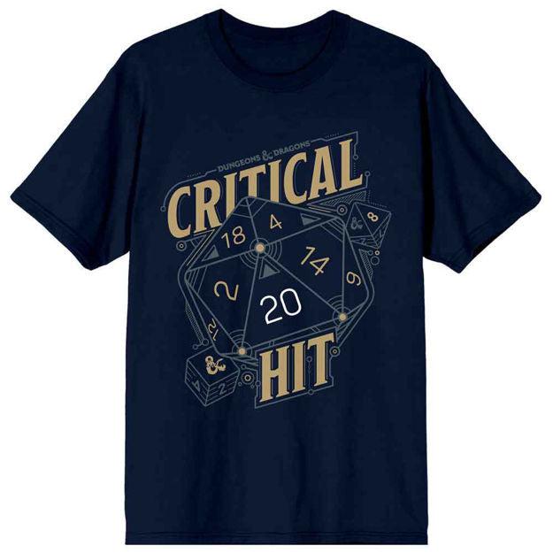 Bio World-Dungeons & Dragons Critical Hit Unisex Tee--Legacy Toys