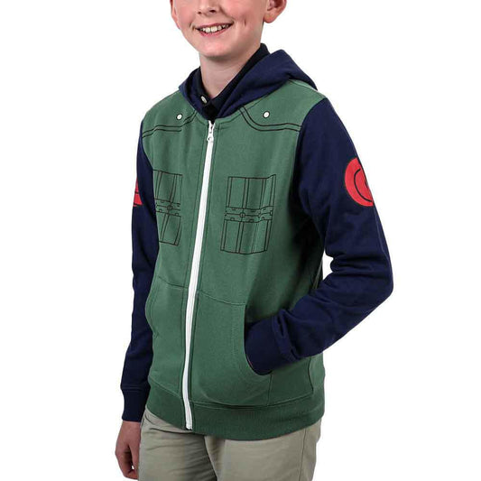 Bio World-Naruto: Kakashi Hatake - Cosplay Youth Hoodie--Legacy Toys