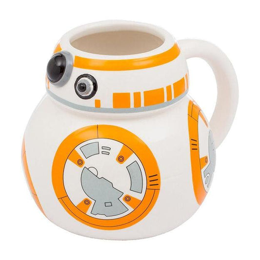 Bio World-Star Wars BB-8 18 oz. Ceramic Sculpted Mug-VU8EVFSTW00VI11-Legacy Toys