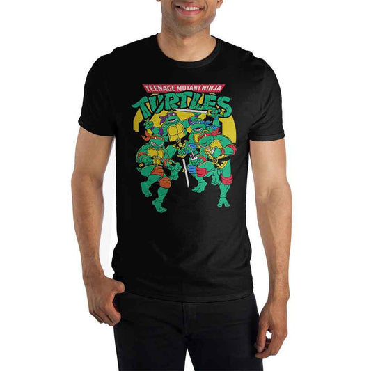 Bio World-Teenage Mutant Ninja Turtles Retro Unisex Tee--Legacy Toys