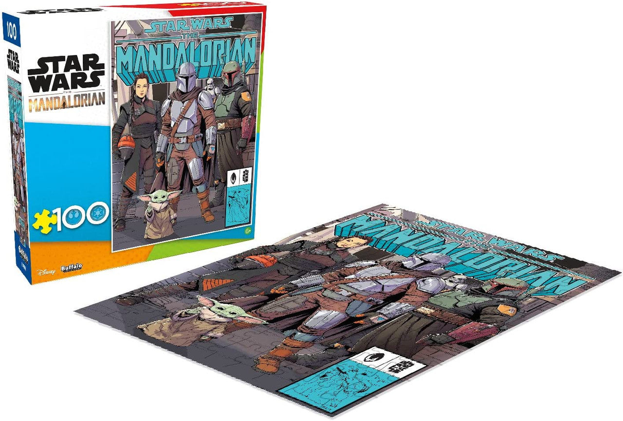 Buffalo Games-Star Wars: The Mandalorian: Legendary Bounty - 100 Piece Puzzle-4819-Legacy Toys