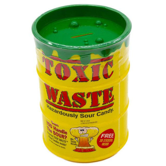 Candy Dynamics-Toxic Waste Giant Bank 5.86 oz.-88166-1-Legacy Toys