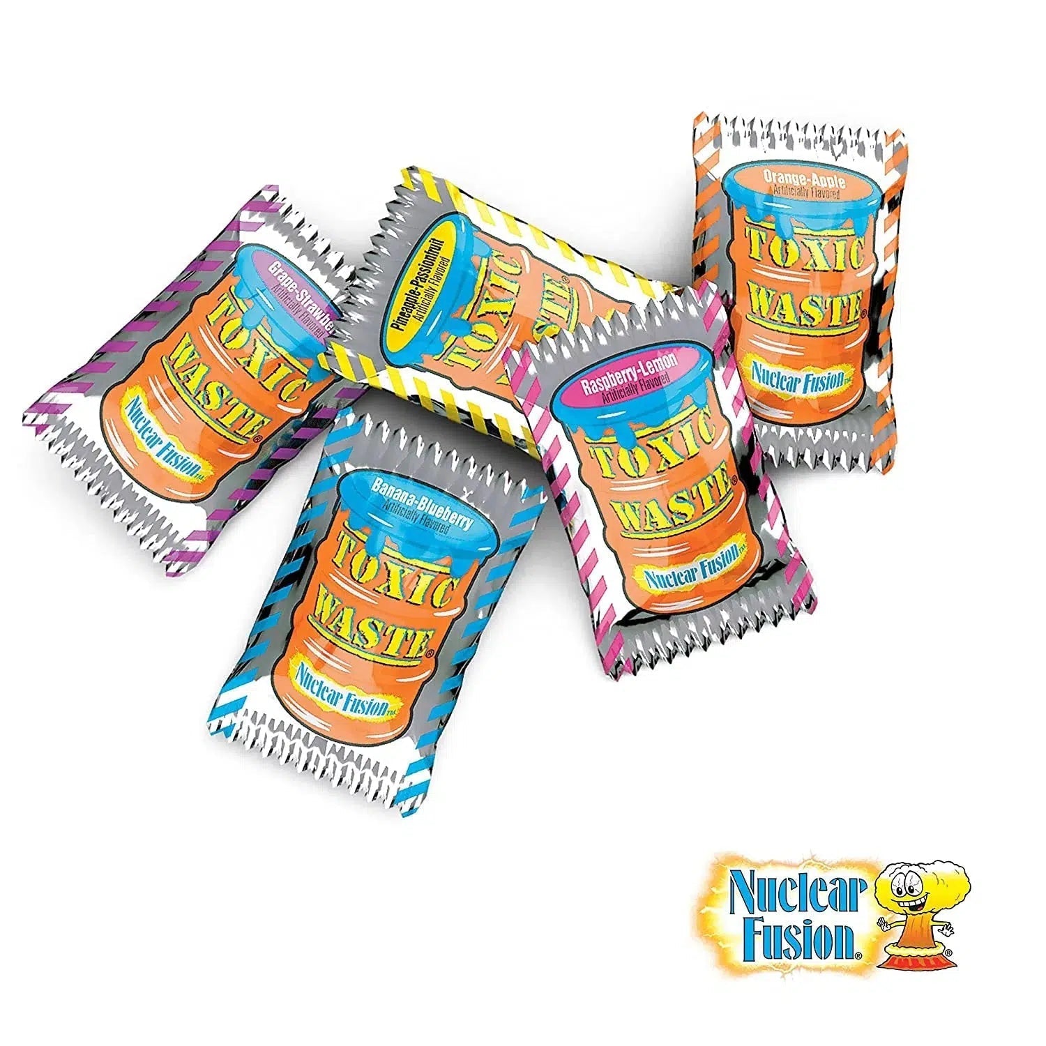 Candy Dynamics-Toxic Waste Nuclear Fusion Drum 1.48 oz.-89414-1-Legacy Toys