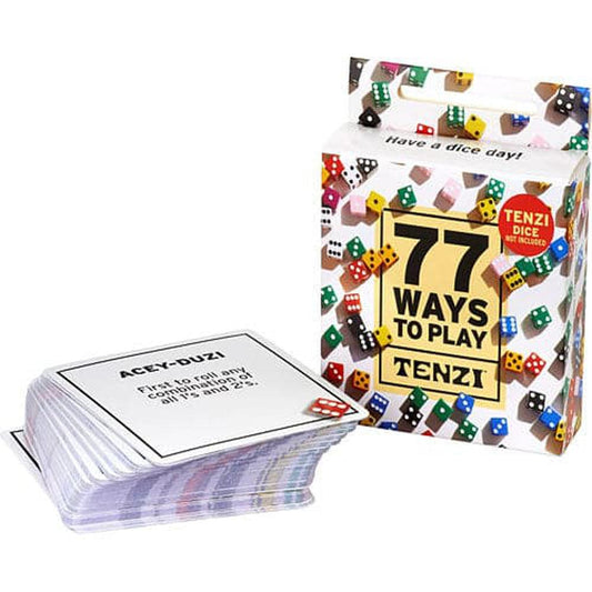 Carma Games-77 Ways to Play Tenzi-004-T77-Legacy Toys