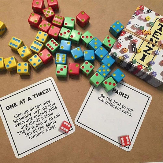 Carma Games-77 Ways to Play Tenzi-004-T77-Legacy Toys