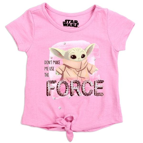 Childrens Apparel-BABY YODA Girls Toddler T-Shirt--Legacy Toys