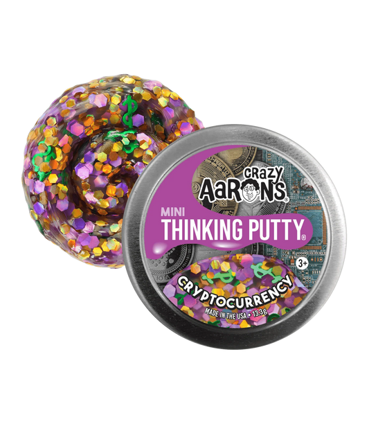 Crazy Aaron's-Crazy Aaron's 2" Mini Tin - Cryptocurrency-CY003-Legacy Toys