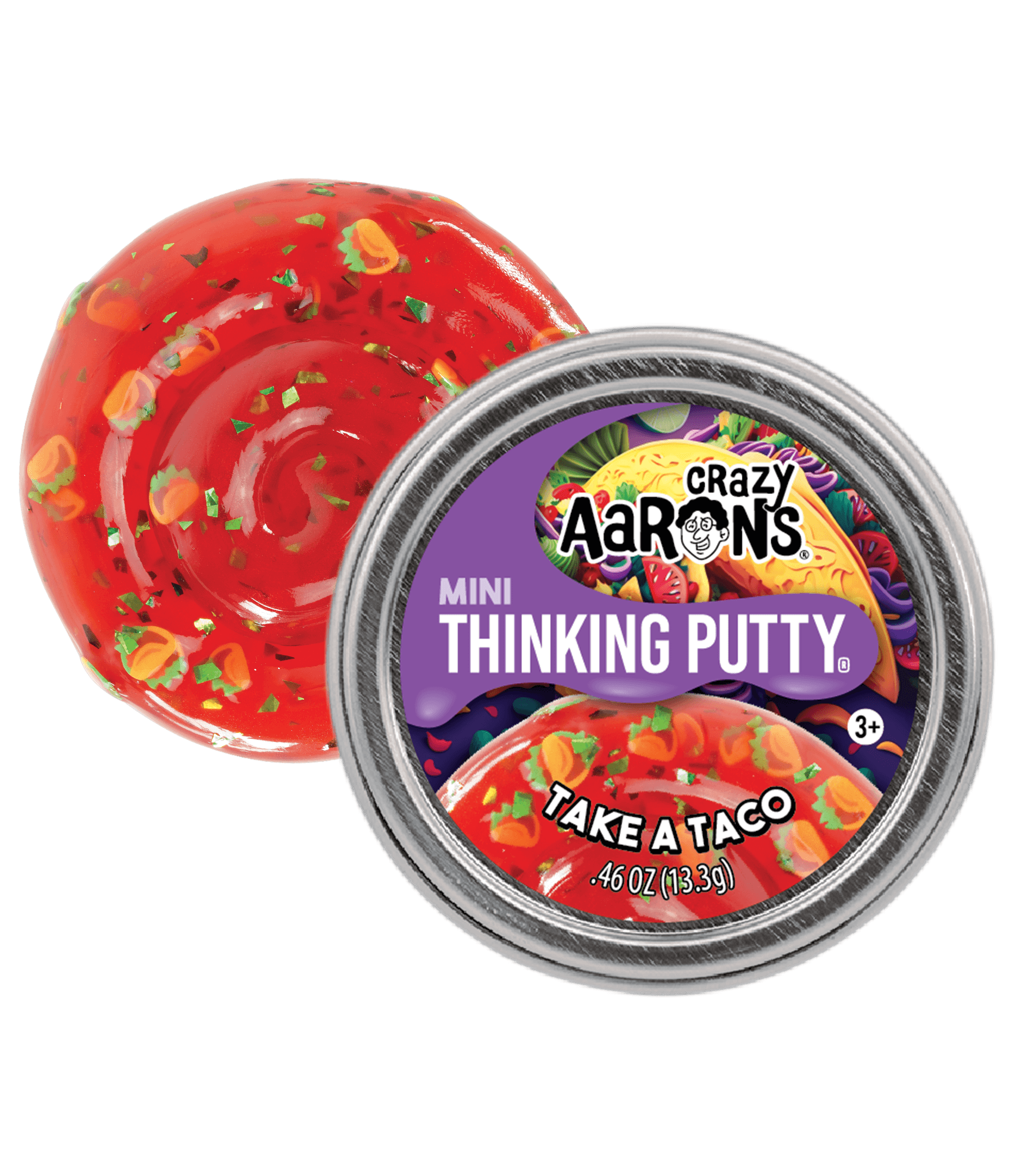 Crazy Aaron's-Crazy Aaron's 2" Mini Tin - Take a Taco-TC003-Legacy Toys