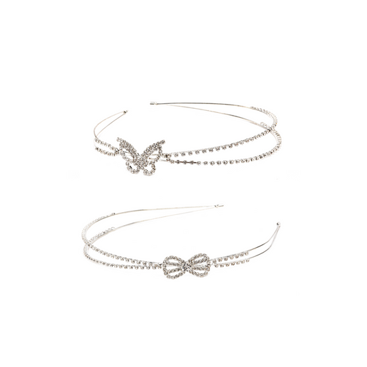 Creative Education-Boutique Butterfly Bow Headband - Assorted-91210-Legacy Toys