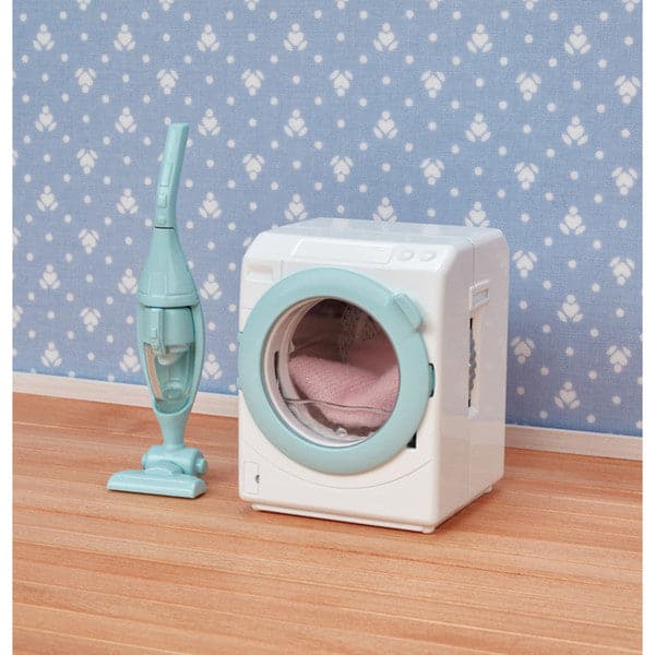 Epoch Everlasting Play-Calico Critters Laundry & Vacuum Cleaner-CC1837-Legacy Toys