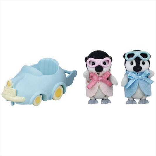 Epoch Everlasting Play-Calico Critters Penguin Babies Ride 'n Play-CC2063-Legacy Toys