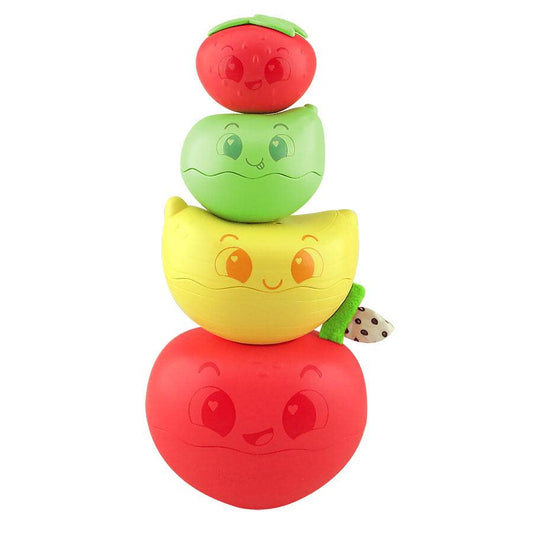 Fat Brain Toys-Lamaze Stack and Nest Fruit Pals-FA367-1-Legacy Toys