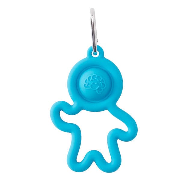 Fat Brain Toys-Lil Dimpl Assorted Keychain-FA349-B-Blue-Legacy Toys