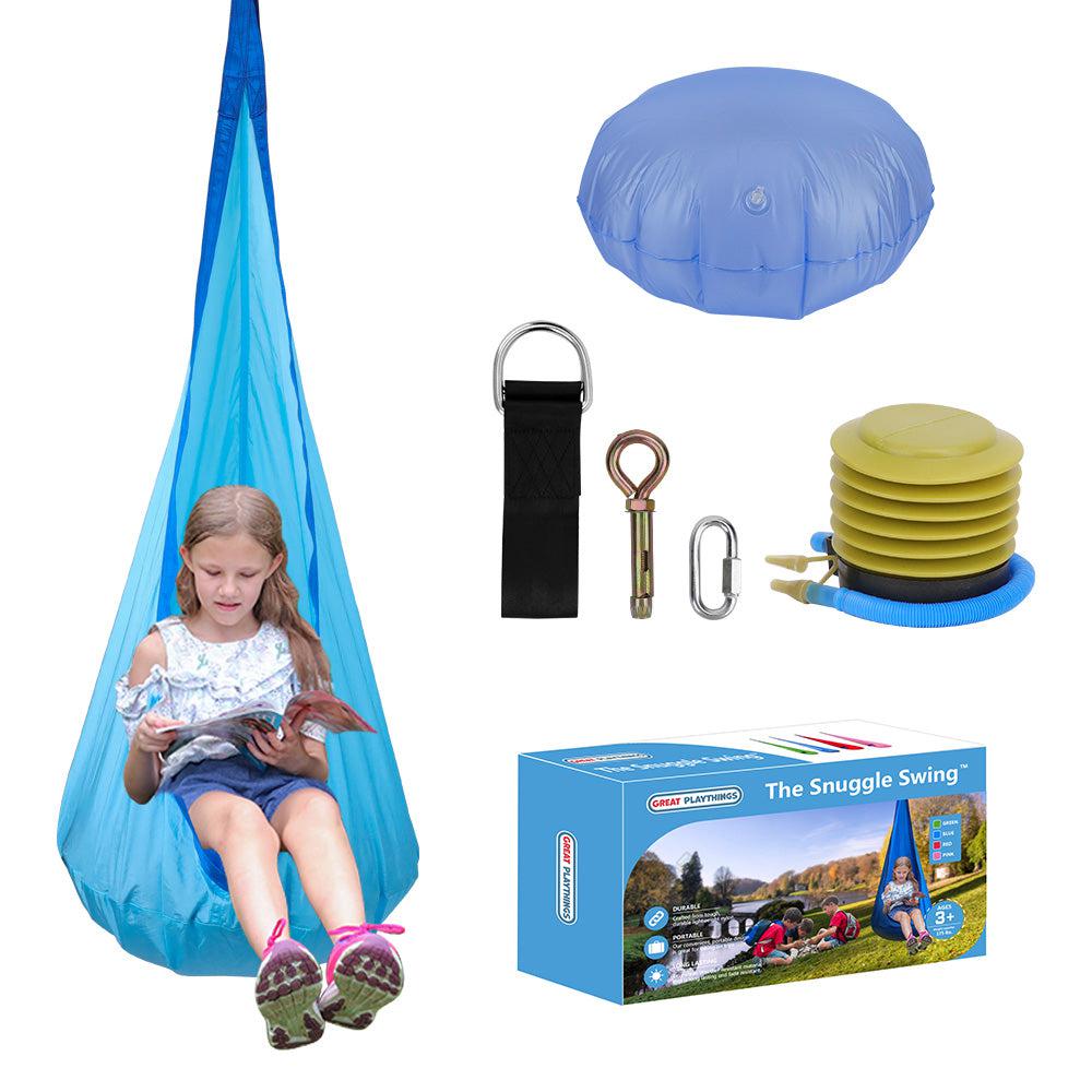 Great Playthings-The Snuggle Swing Hanging Chair in 4 different colors--Legacy Toys