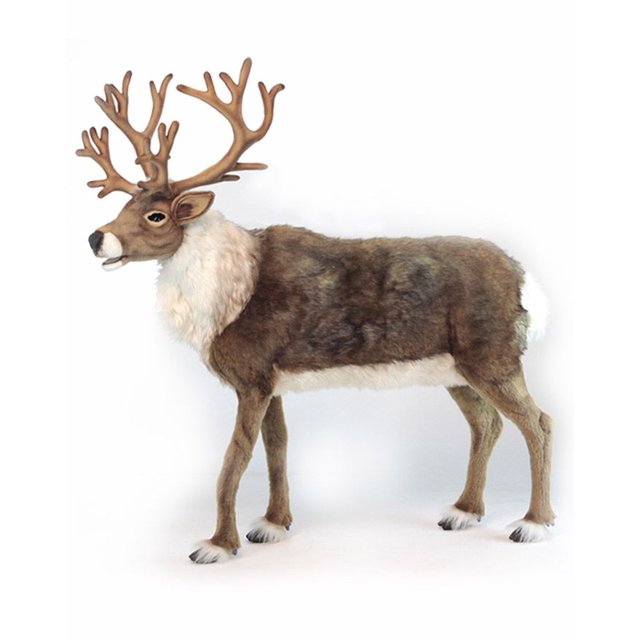 Hansa-Hansa Nordic Reindeer 47"H-6916-Legacy Toys