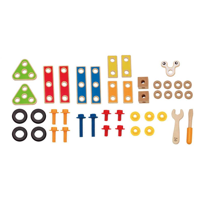 Hape-Basic Builder Set-E3080-Legacy Toys