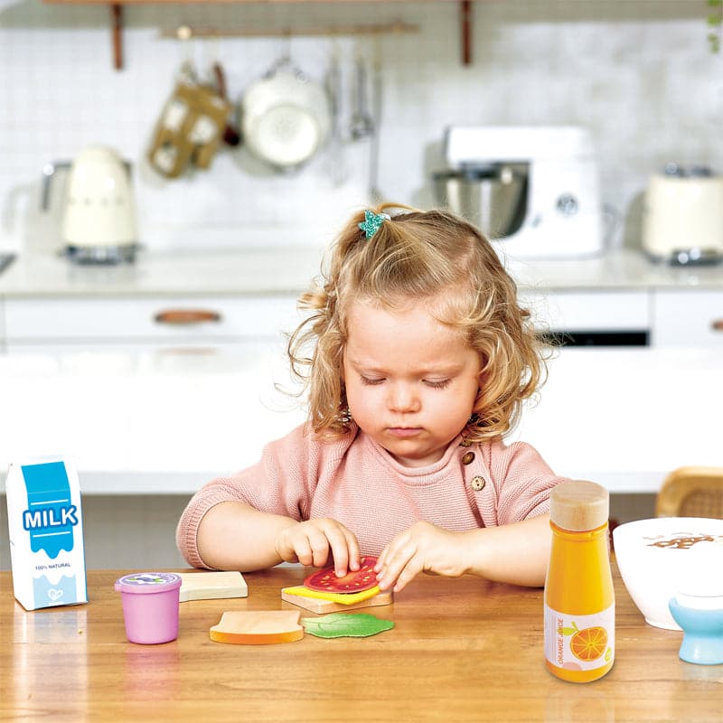 Hape-Delicious Breakfast Playset-E3172-Legacy Toys