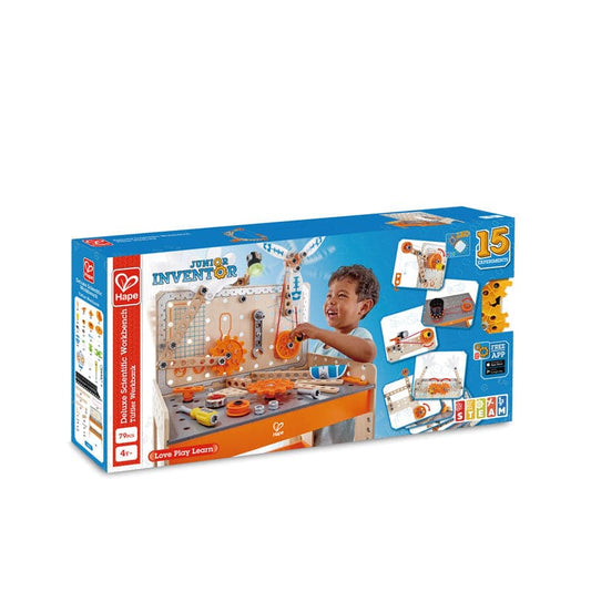 Hape-Deluxe Scientific Workbench-E3027-Legacy Toys