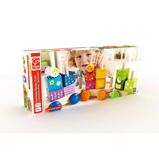 Hape-Fantasia Blocks Train-E0417-Legacy Toys
