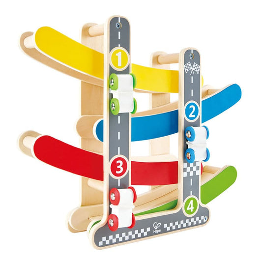 Hape-Fast Flip Racetrack-E0438-Legacy Toys
