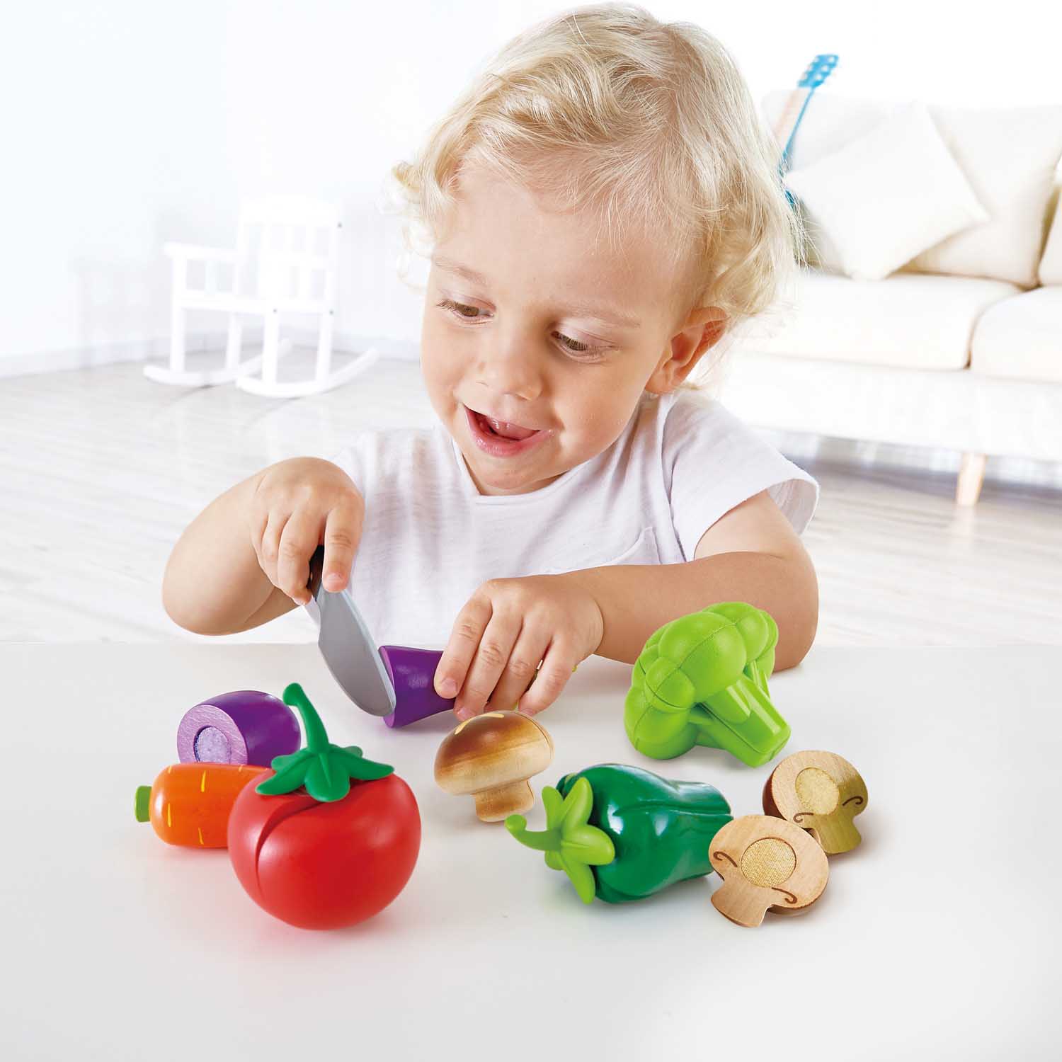 Hape-Garden Vegetables Kitchen Playset-E3161-Legacy Toys