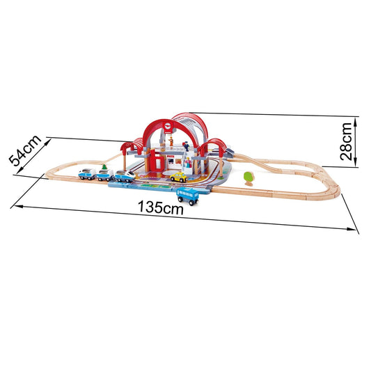 Hape-Grand City Station-E3725-Legacy Toys