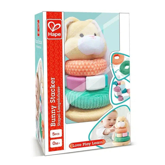 Hape-Hape Bunny Stacker-E0107-Legacy Toys