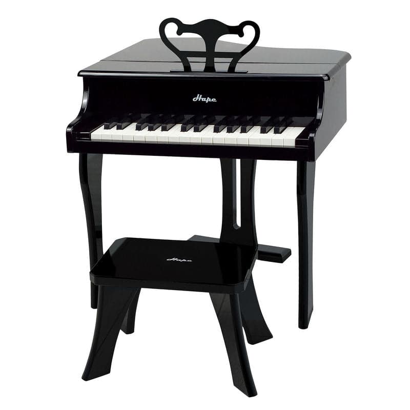 Hape-Happy Grand Piano - Black-E0320-Legacy Toys