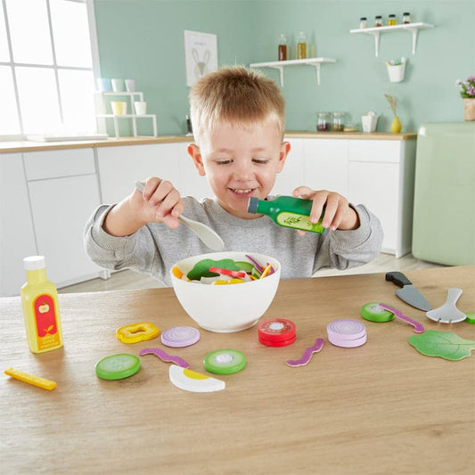 Hape-Healthy Salad Playset-E3174-Legacy Toys